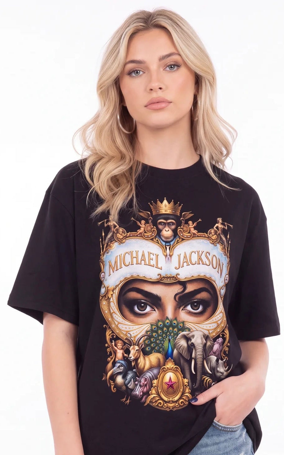 Dangerous Rhinestones Oversized Fit