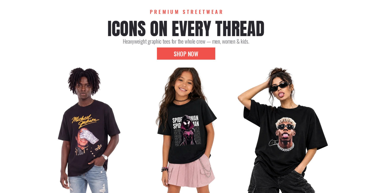 Premium streetwear graphic T-shirts - Shop now